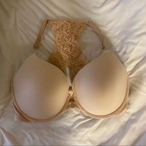 New 34DD lightly padded cross back VS bra